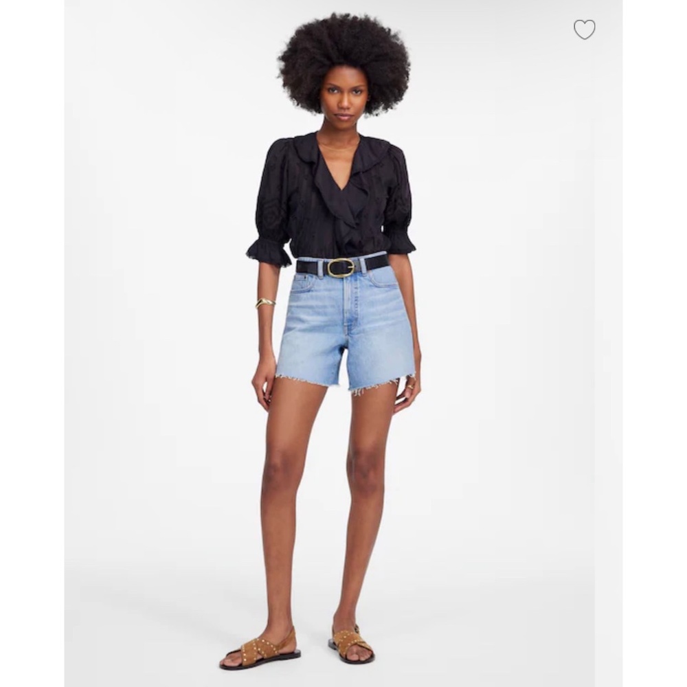 Madewell - The Perfect Vintage Mid-Length Jean Short